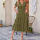 🌸Spring Specials💐 49% OFF👗Women's Casual Summer Short-Sleeve V-Neck Long Dresses