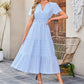 🌸Spring Specials💐 49% OFF👗Women's Casual Summer Short-Sleeve V-Neck Long Dresses