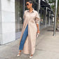 🌸Spring Specials 49%OFF💐Casual Long Sleeve Maxi Shirt Dresses for Women