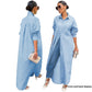 🌸Spring Specials 49%OFF💐Casual Long Sleeve Maxi Shirt Dresses for Women