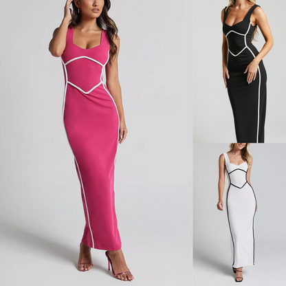 💕What should I wear tomorrow?💕Women's Sleeveless Bodycon Dress with Back Slit