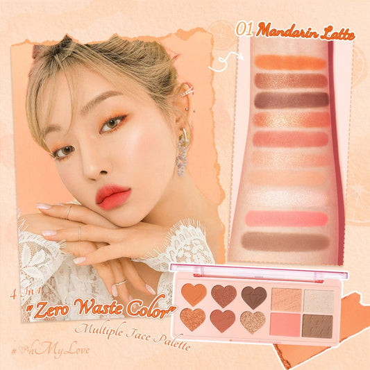 💝Multifunction Blush & Highlight Eyeshadow Palette