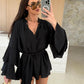 💝Limited Sale 49% OFF🔥Women's Solid Color Loose Mini Dress