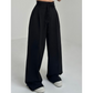 🎉2025 New Products Hot Sale✨Women’s Solid Color High-Waist Straight-Leg Pants