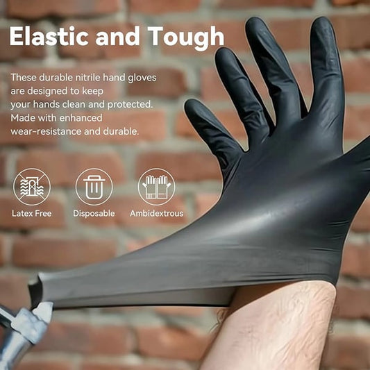 💝Limited Sale 49% OFF🔥Disposable Nitrile Non-Slip Anti-Scratch Gloves