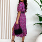 💕What should I wear tomorrow?💕Women's Printed V-Neck Split Midi Dresses