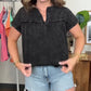 🌸Spring Specials💐Chic V-Neck Short Sleeve Blouse
