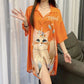 🎁 Hot Sale 49% OFF 🔥Cute Cat Print Breathable Dress