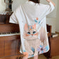 🎁 Hot Sale 49% OFF 🔥Cute Cat Print Breathable Dress