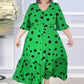 🏖️Summer Hot Sale 49% OFF🌼 Women’s Elegant V-Neck Polka Dot  Dress