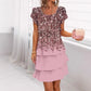 🎁 Hot Sale 49% OFF 🔥Versatile Stylish Leopard Colorful Print Sequin Dress