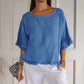 💖Limited-time offer 49% OFF💖Loose fit cotton linen summer top
