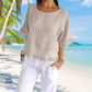 💖Limited-time offer 49% OFF💖Loose fit cotton linen summer top