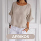 💖Limited-time offer 49% OFF💖Loose fit cotton linen summer top
