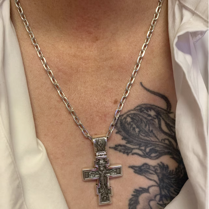 🎁 Hot Sale 49% OFF 🔥Handmade 925 Sterling Silver Jesus Crucifix Pendant