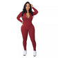 🎉2025 New Products Hot Sale✨Solid Color Half Zip Seamless Jumpsuit