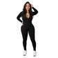 🎉2025 New Products Hot Sale✨Solid Color Half Zip Seamless Jumpsuit