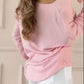 🏖️Summer Hot Sale 49% OFF🌼Women's Loose Off Shoulder Long Sleeve Top