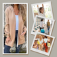 🎉Hot Sale 49% OFF🎉Women's Solid Zipper Hooded Coat with Pockets
