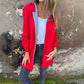 🎉Hot Sale 49% OFF🎉Women's Solid Zipper Hooded Coat with Pockets