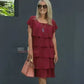 🎉Hot Sale 49% OFF🎉  Women's Casual Wave Cut Ruffle Dress