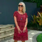 🎉Hot Sale 49% OFF🎉  Women's Casual Wave Cut Ruffle Dress