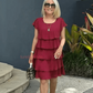 🎉Hot Sale 49% OFF🎉  Women's Casual Wave Cut Ruffle Dress