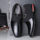 🎁 Hot Sale 49% OFF 🔥Men's Fashion Color-Block Leather Shoes