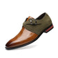 🎁 Hot Sale 49% OFF 🔥Men's Fashion Color-Block Leather Shoes