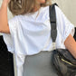 🎉Hot Sale 49% OFF🎉Three-Quarter Sleeve T-Shirt, Decorated with Rivets