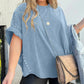🎉Hot Sale 49% OFF🎉Three-Quarter Sleeve T-Shirt, Decorated with Rivets