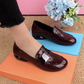 🎁 Hot Sale 49% OFF 🔥PU Leather Mary Jane Low Heel Soft Sole Shoes
