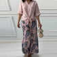 🎉2025 New Products Hot Sale✨Women's Fashion Loose Cardigan Shirt & High Waist Pants Two Piece Set