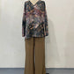 🎉2025 New Products Hot Sale✨Casual V-neck Printed Three Piece Suit