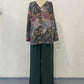 🎉2025 New Products Hot Sale✨Casual V-neck Printed Three Piece Suit