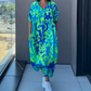 🏖️Summer Hot Sale 49% OFF🌼 Women's Printed V - Neck Casual Elegant Dress