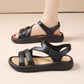 🏖️ 2025 Summer New! Thick bottom sports sandals, comfortable and versatile!Women's Lightweight Flat Sandals