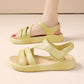 🏖️ 2025 Summer New! Thick bottom sports sandals, comfortable and versatile!Women's Lightweight Flat Sandals