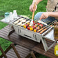 🔥Hot Sale 49% 0FF🔥Stainless Steel Folding Outdoor Barbecue