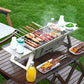 🔥Hot Sale 49% 0FF🔥Stainless Steel Folding Outdoor Barbecue