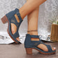🔥49% off🔥Comfortable and stylish high heel open toe orthopaedic sandals.