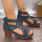 🔥49% off🔥Comfortable and stylish high heel open toe orthopaedic sandals.