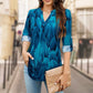 🎉Hot Sale 49% OFF🎉Women's Printed V-Neck Tunic Top