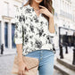 🎉Hot Sale 49% OFF🎉Women's Printed V-Neck Tunic Top