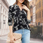 🎉Hot Sale 49% OFF🎉Women's Printed V-Neck Tunic Top