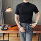 🎉2025 New Products Hot Sale✨Men‘s Casual Slim Fit Short Sleeve Pullover Sweater