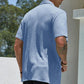 Men's Textured Button Front Shirt