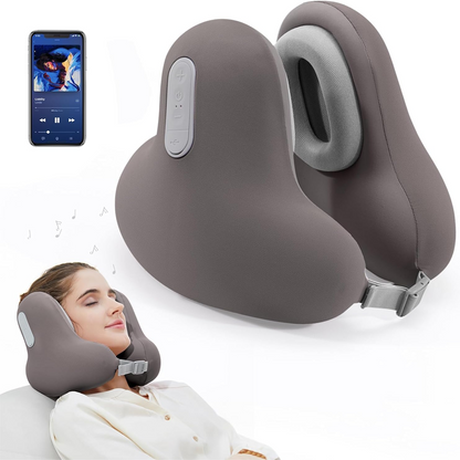 💝Travel Ergonomic Bluetooth Music U-Shaped Neck Pillow
