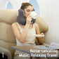 💝Travel Ergonomic Bluetooth Music U-Shaped Neck Pillow