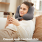 💝Travel Ergonomic Bluetooth Music U-Shaped Neck Pillow